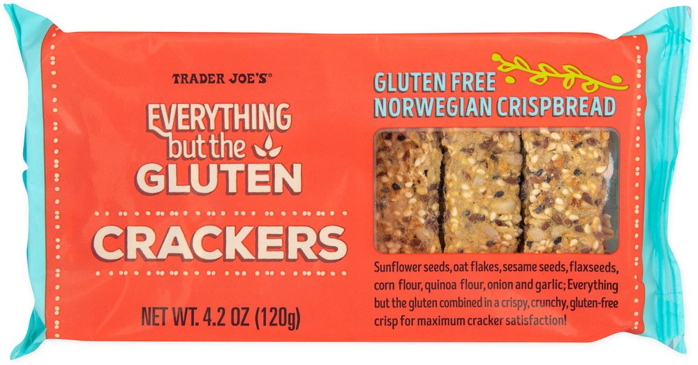 Trader Joe's everything but the gluten crackers